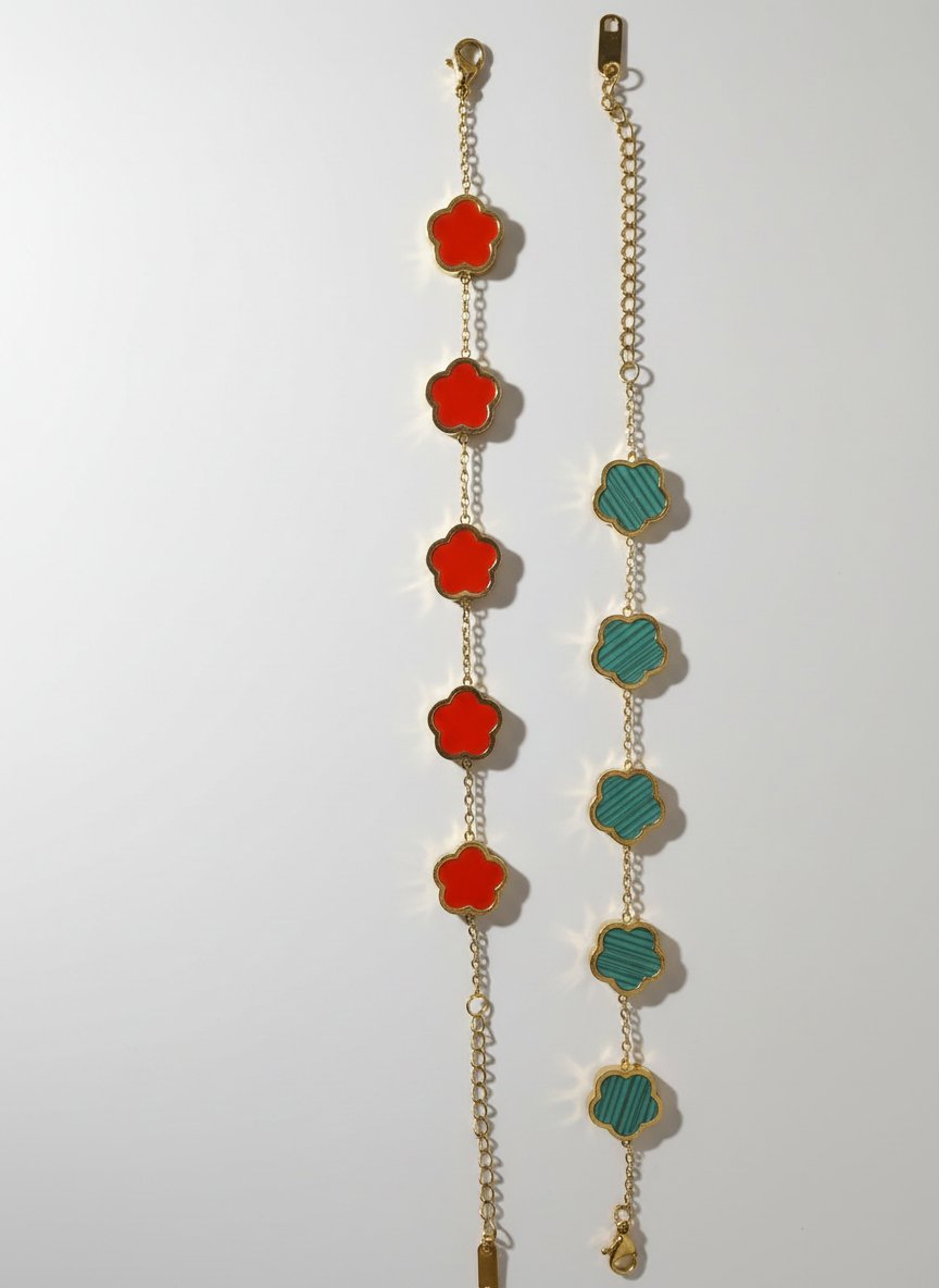2 bracelets van cleef 