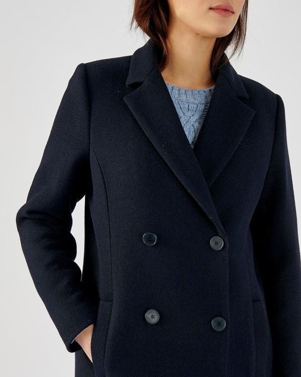 Manteau bleu marine