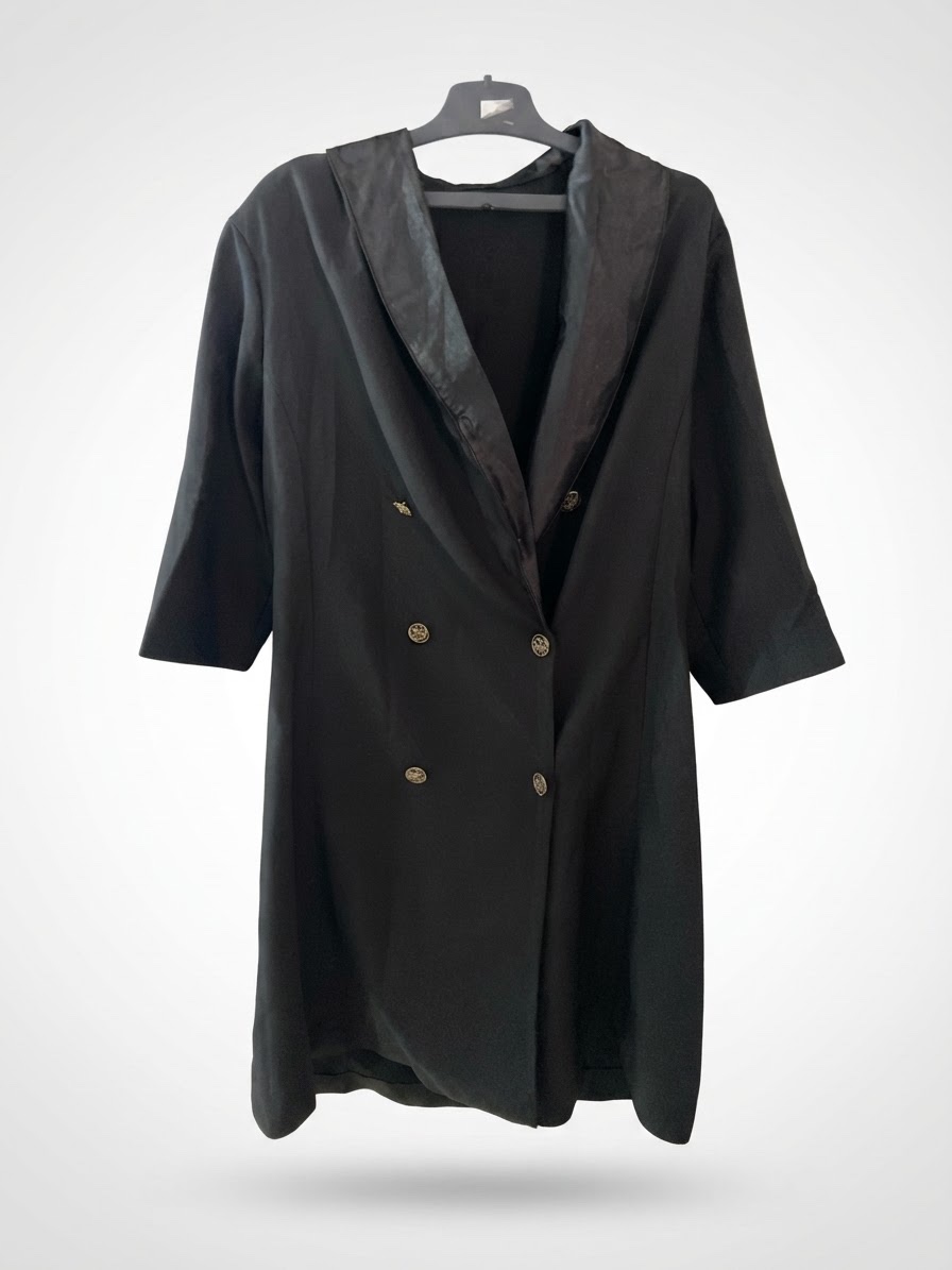 Robe blazer noir 