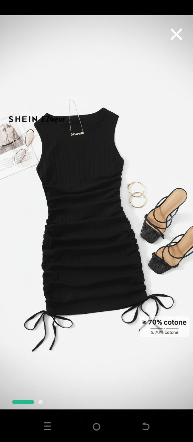 Robe Shein noire 🖤🪵