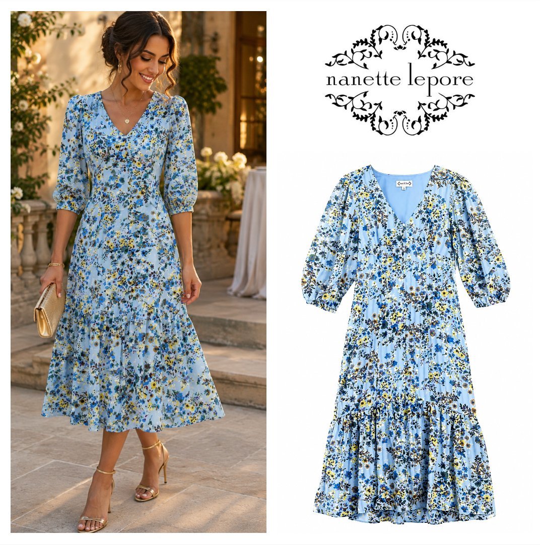 Robe fleurie  Nanette Lepore 