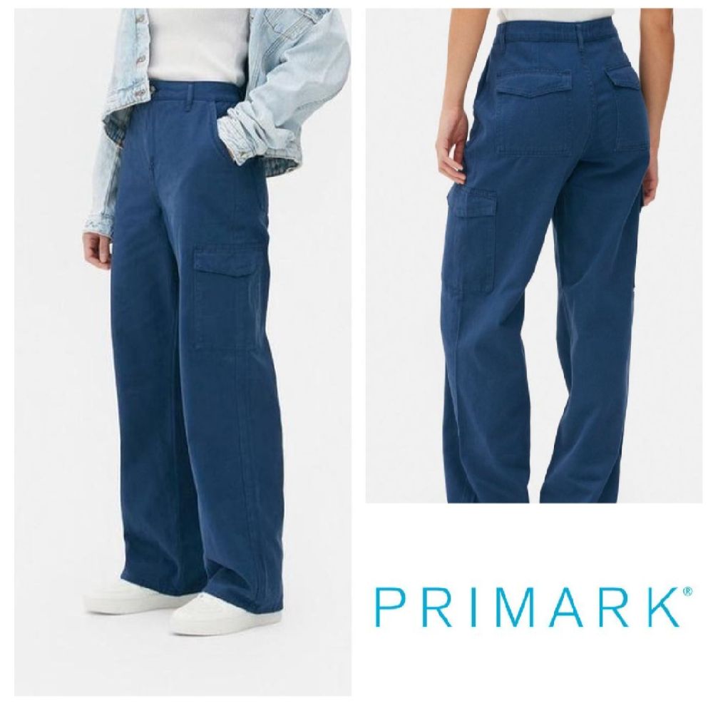 Primark wide leg cargo pants