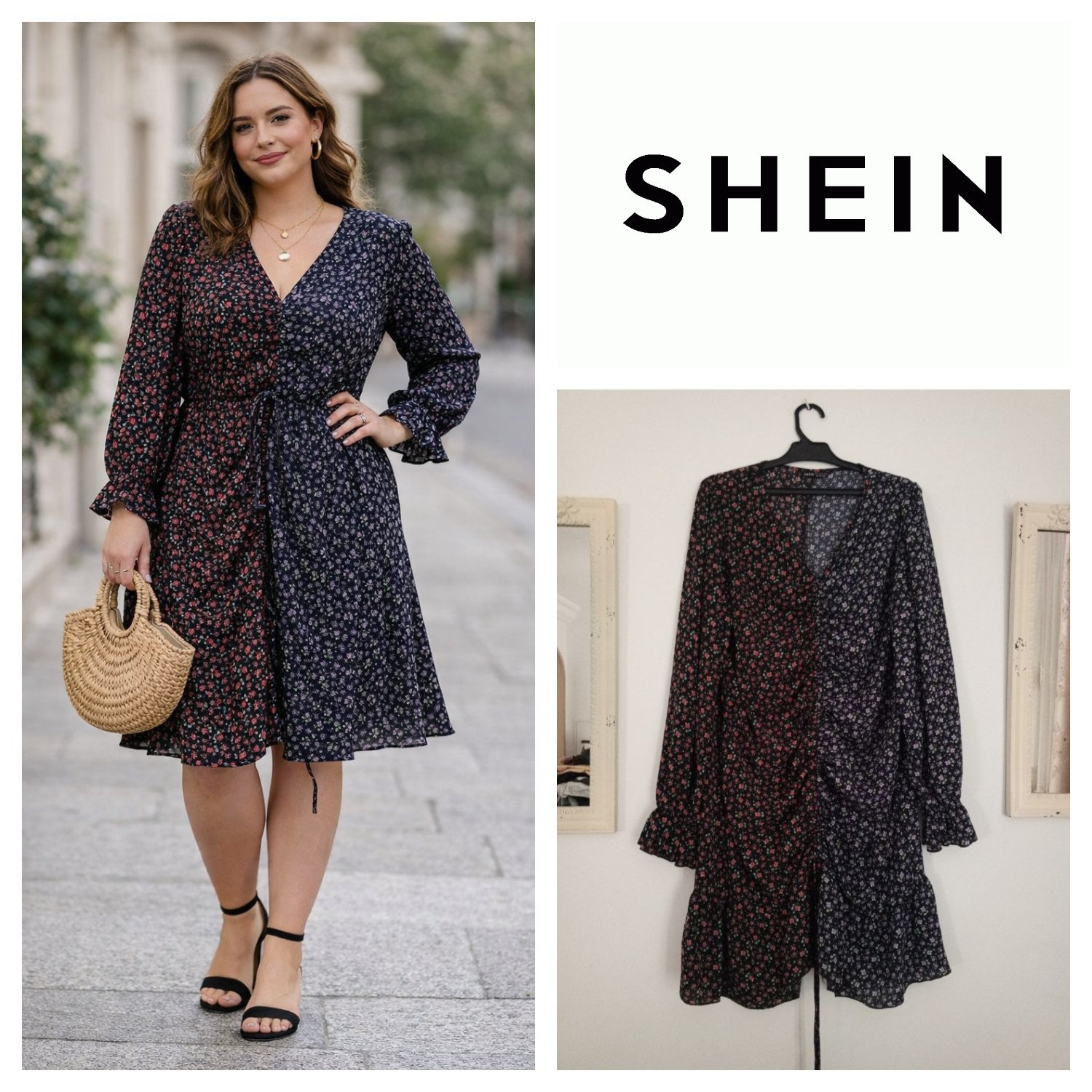 Robe fleurie Shein 