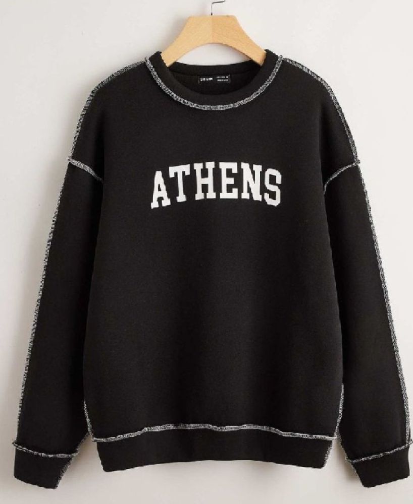 Sweat-shirt molletonné Shein