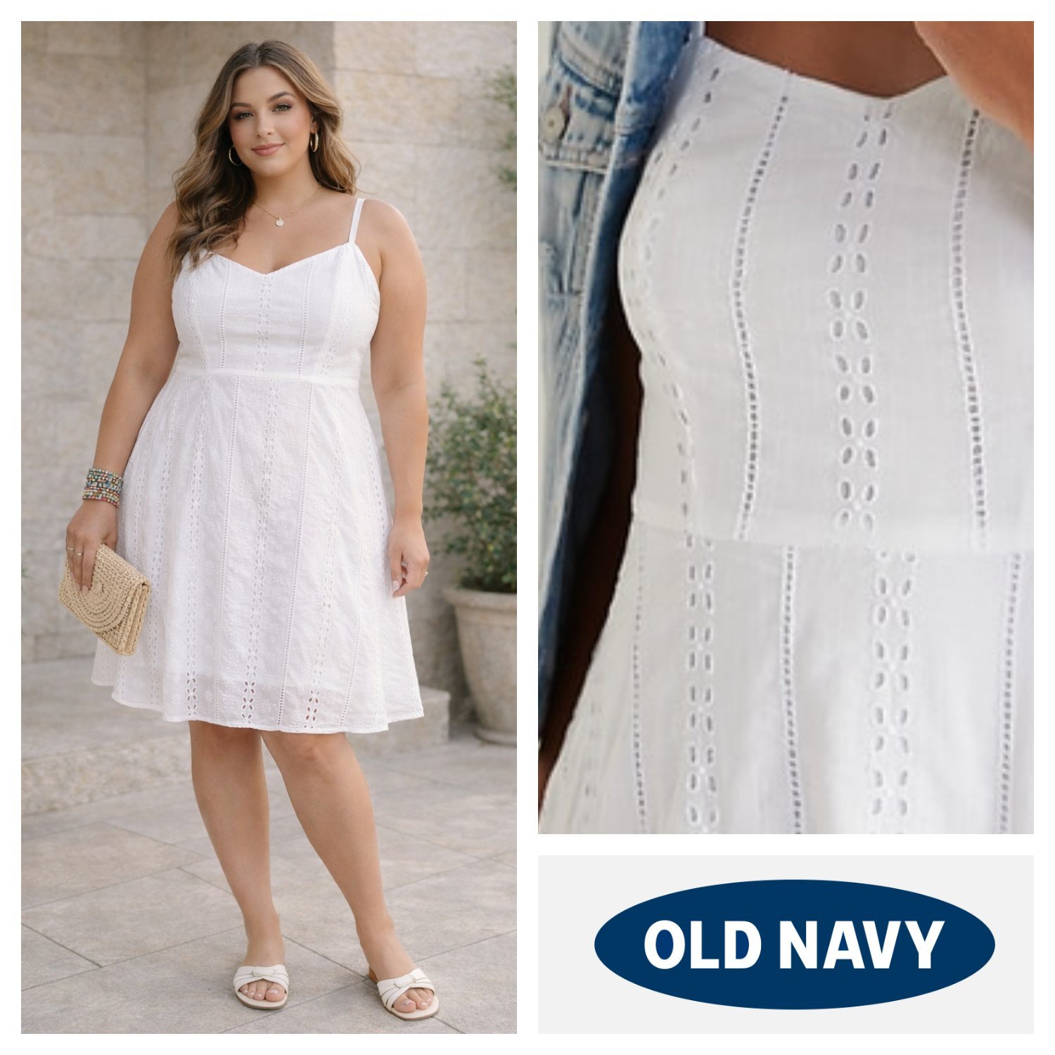 Robe en broderie anglaise Gap