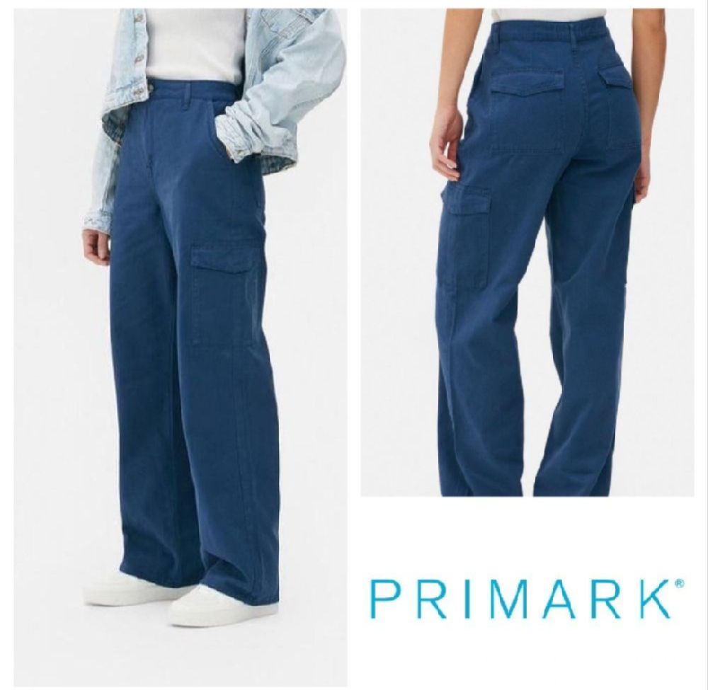 Primark wide leg cargo pants 