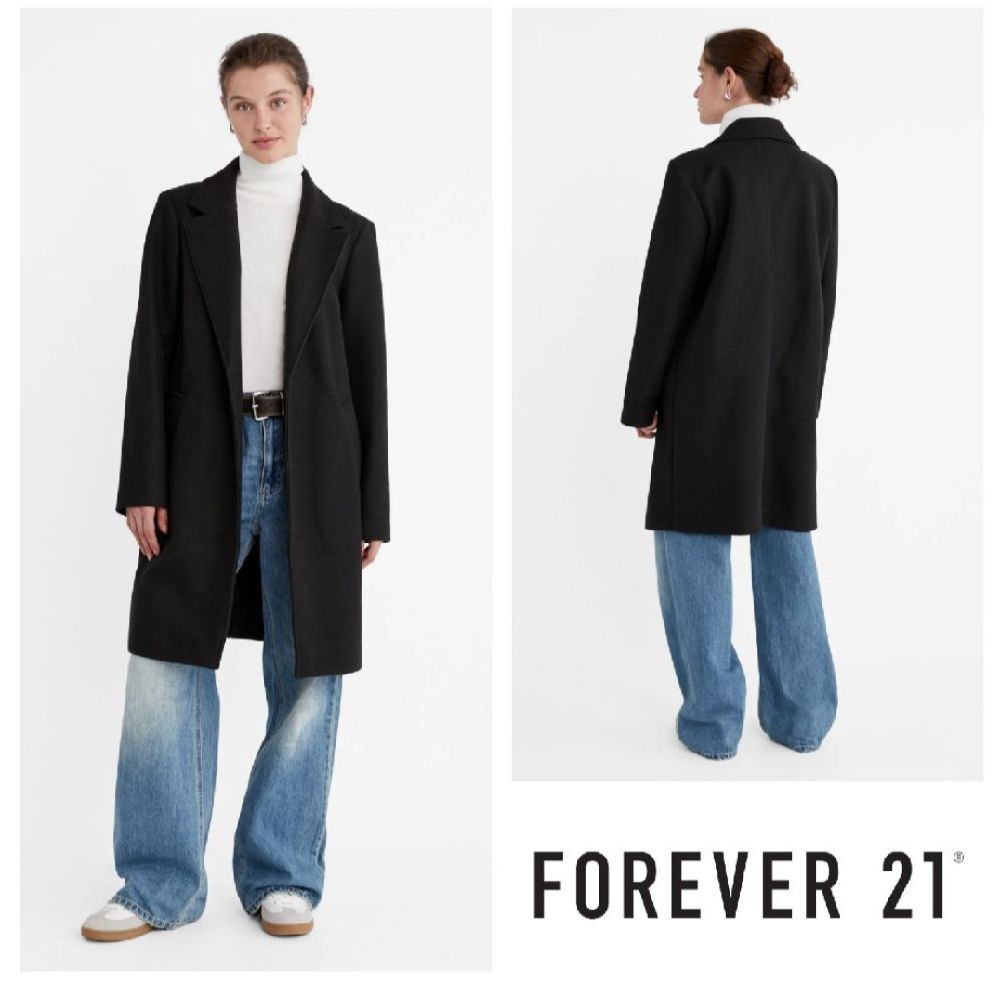 Manteau en laine mélangée forever 21 