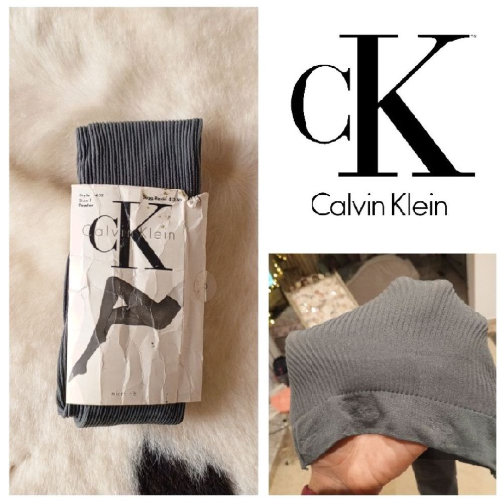 Collant d'hiver en laine fine Ck