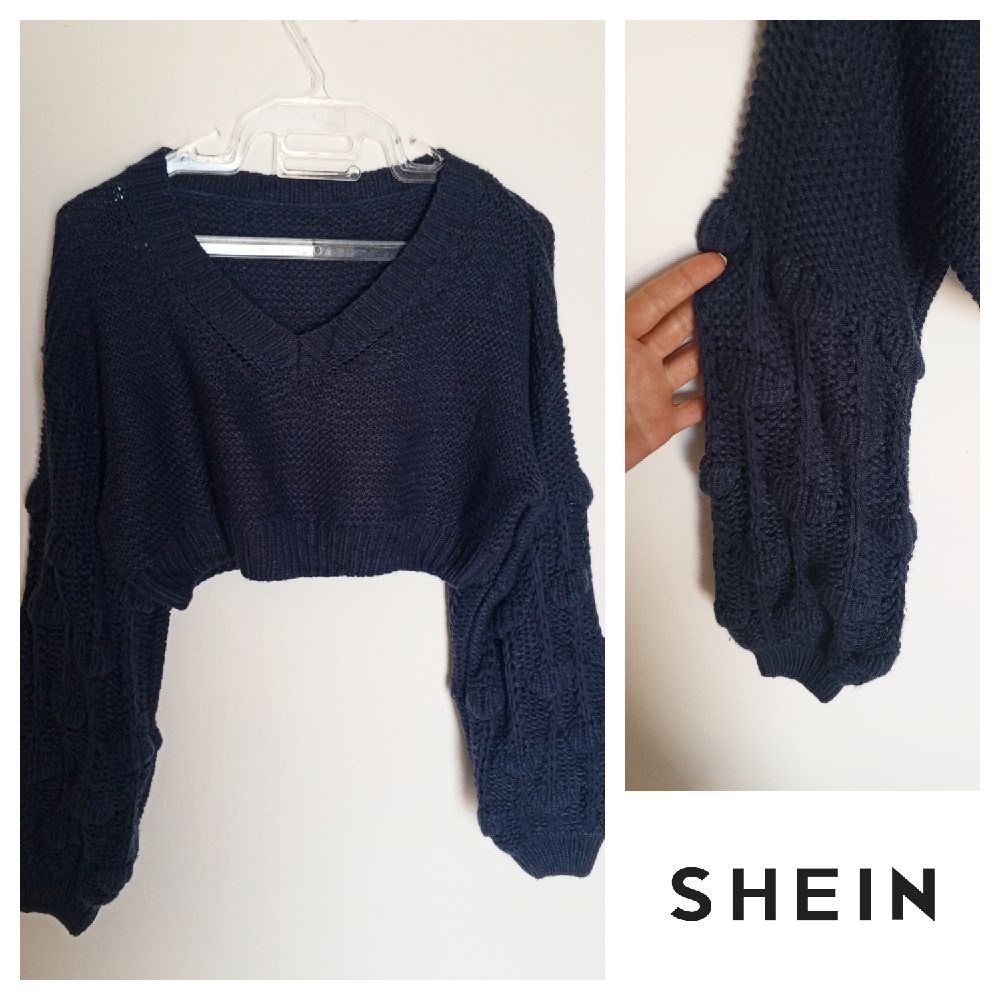 Crop top Shein en maille 