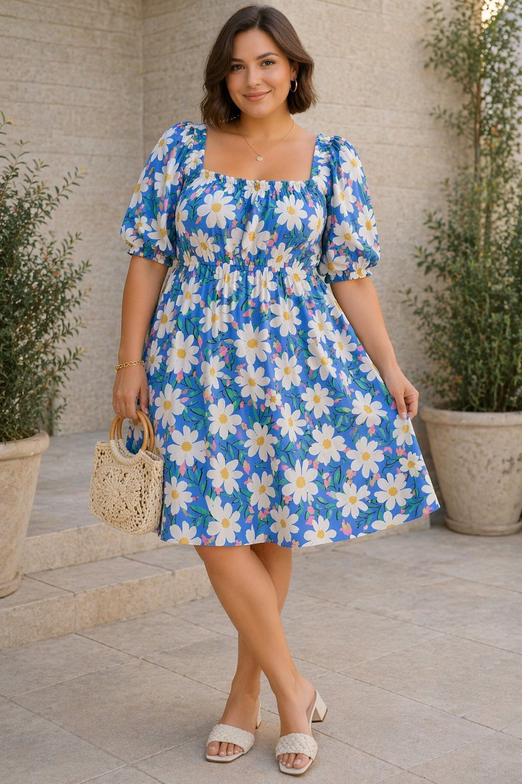 Très jolie robe fleurie George 