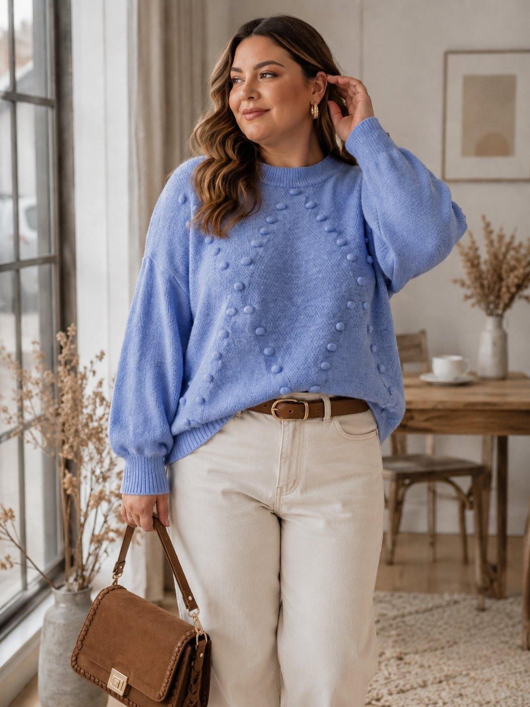 Pull F&F neuf en laine mélangée 