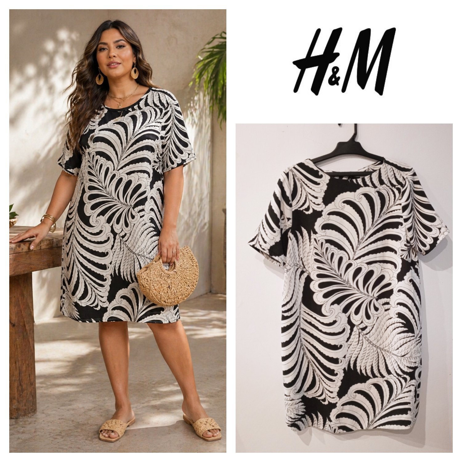 Robe tunique h&m
