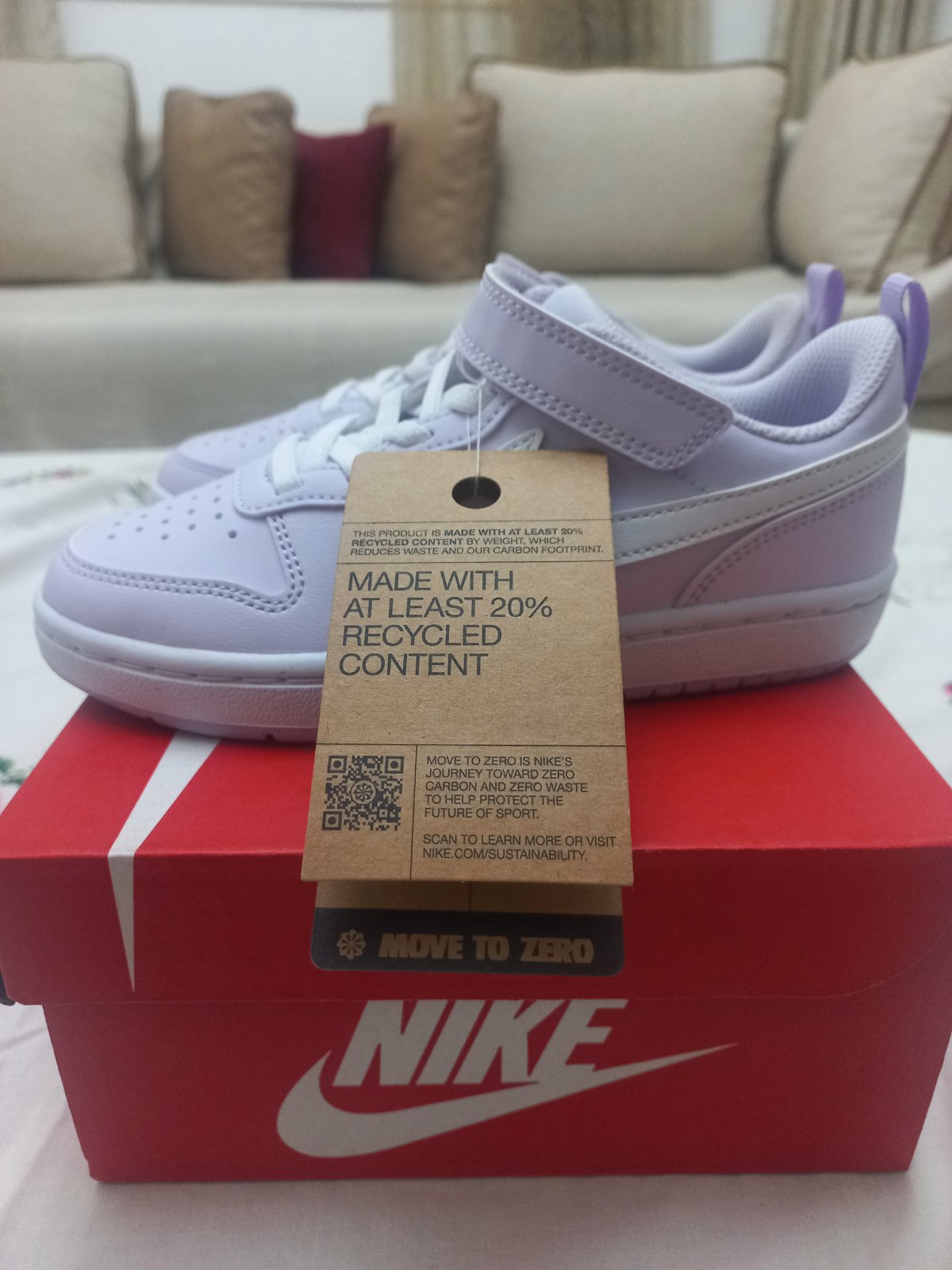 Basket enfant nike