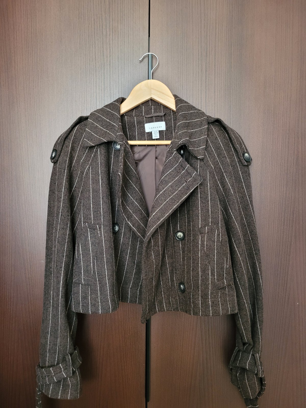 Veste en marron