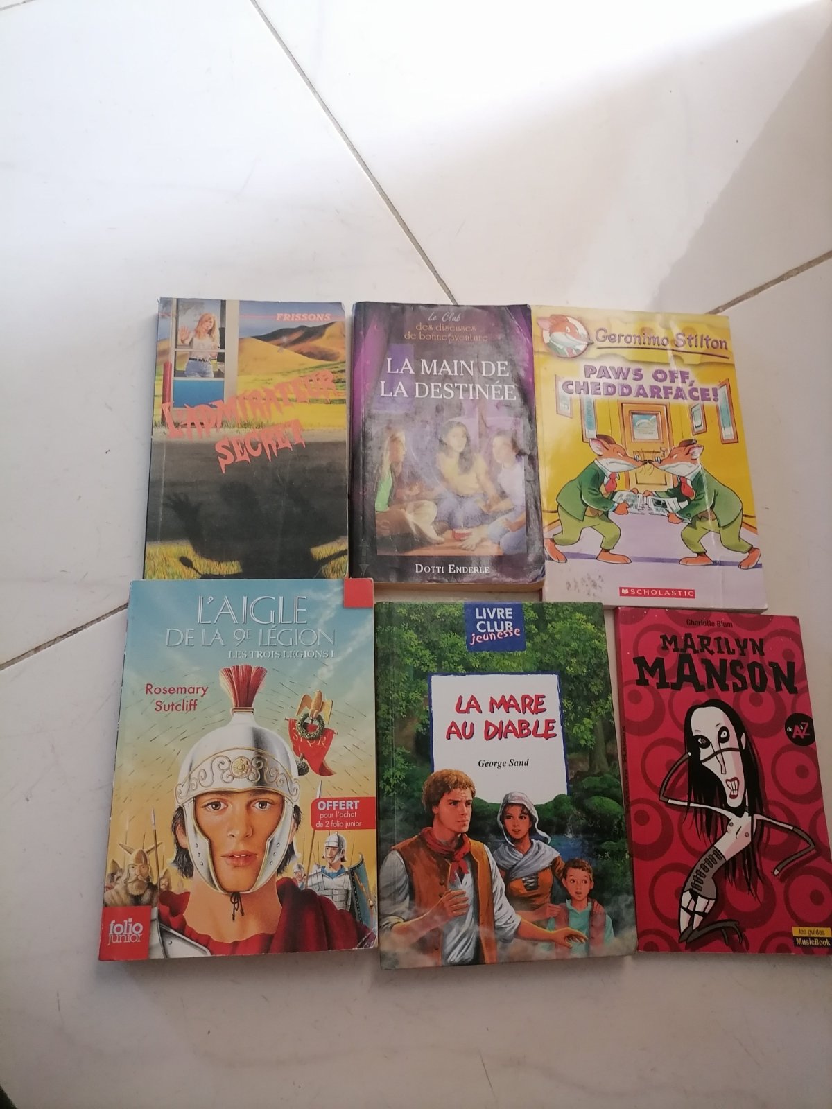 Pack de livre anglais El français