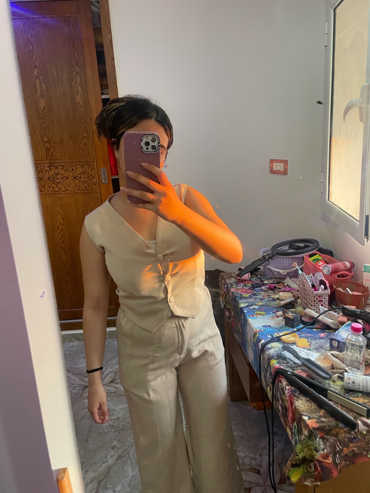 Set en beige
