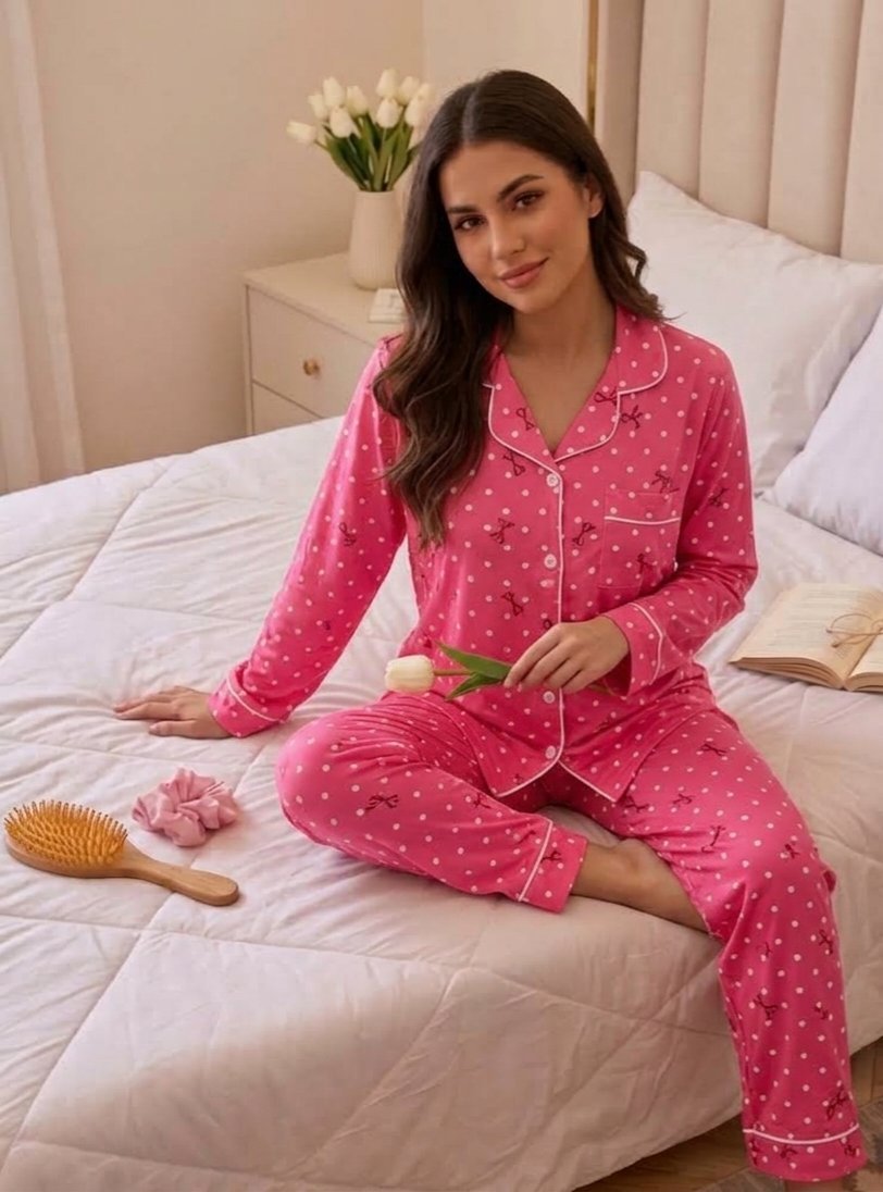 Pyjama rose papillon 