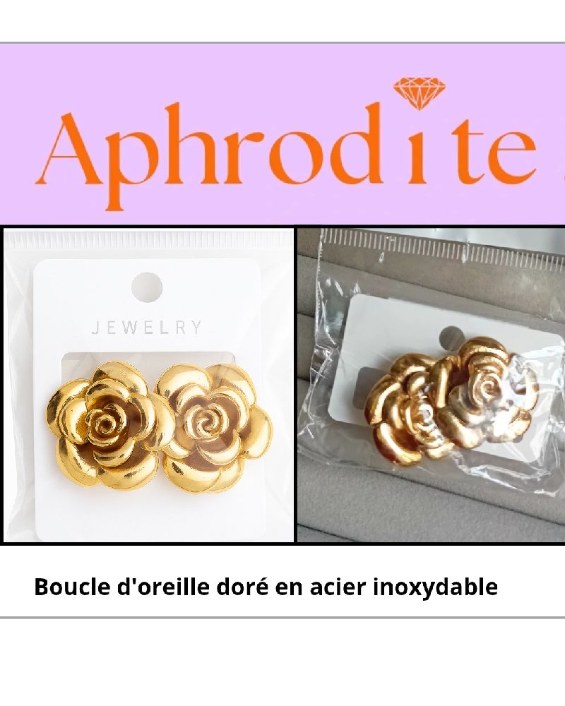 Boucle d'oreille ✨️🧡