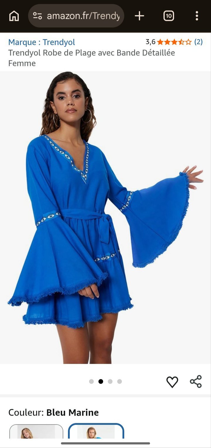 Robe taille 34