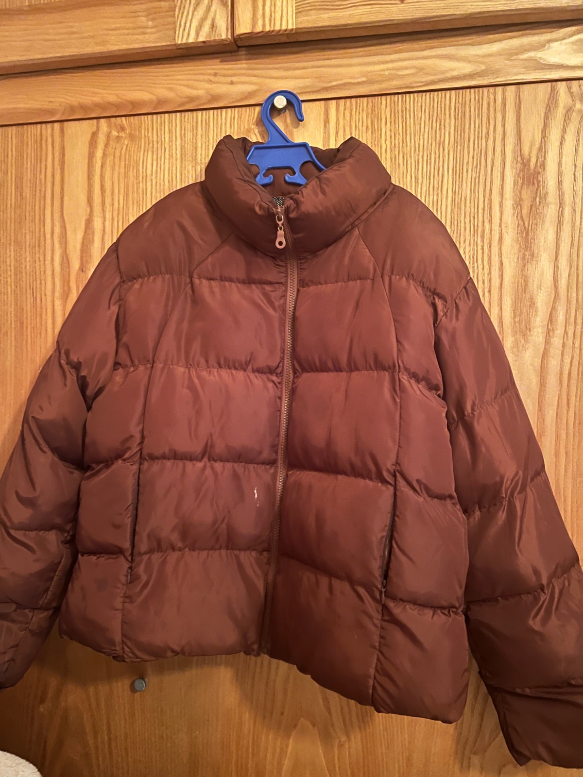 Manteau maron 
