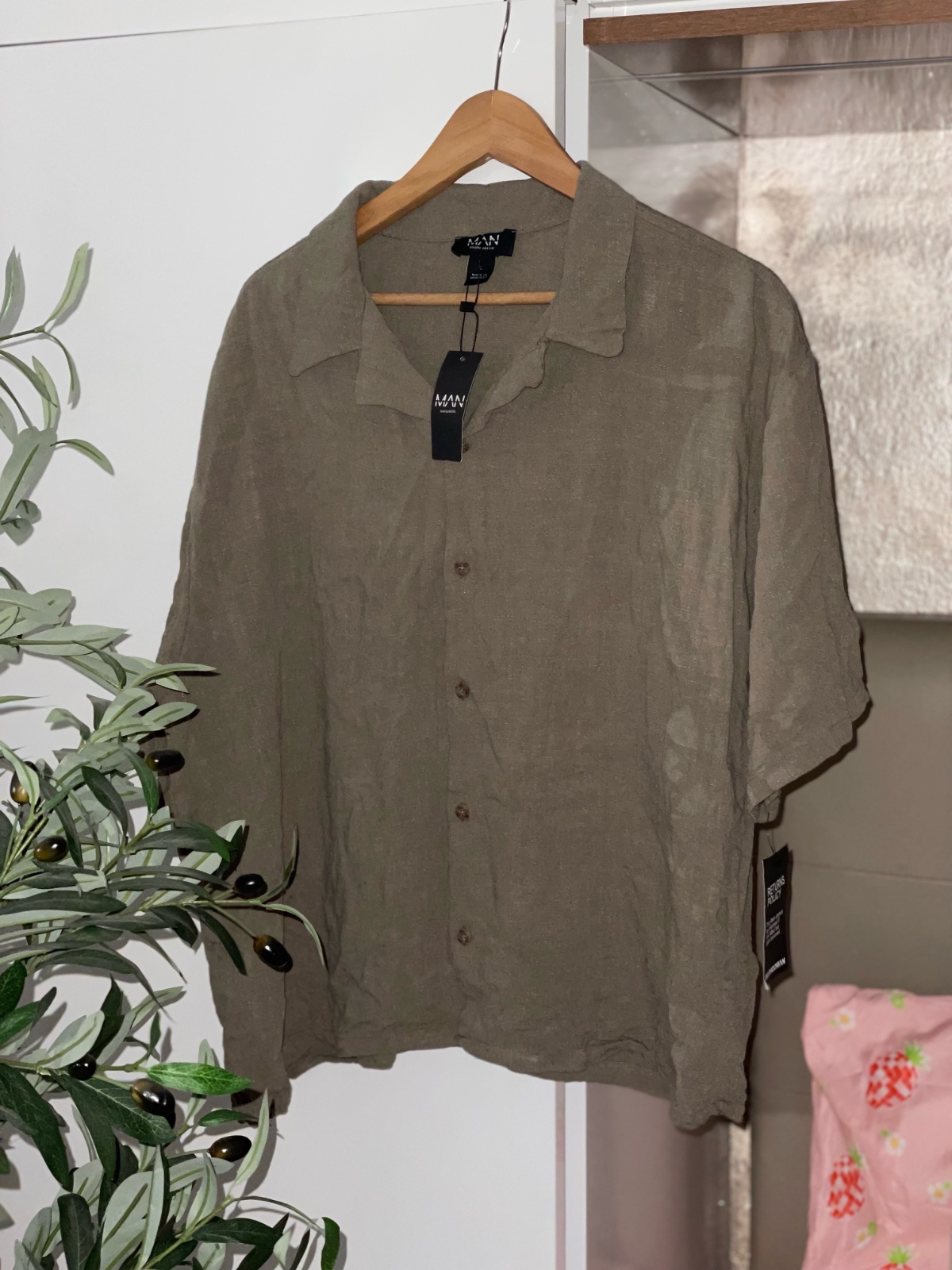 Chemise Homme BoohooMAN – Tissu Kamraya – Taille L ✨