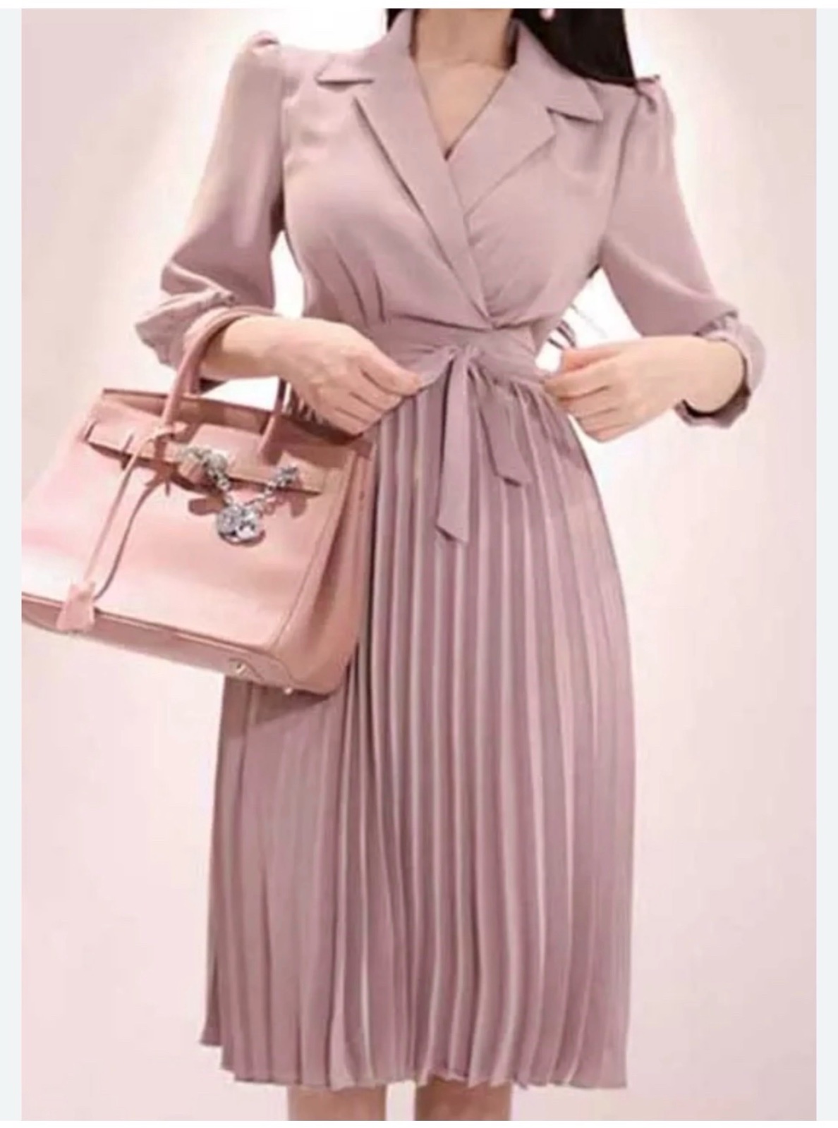 Robe plisée