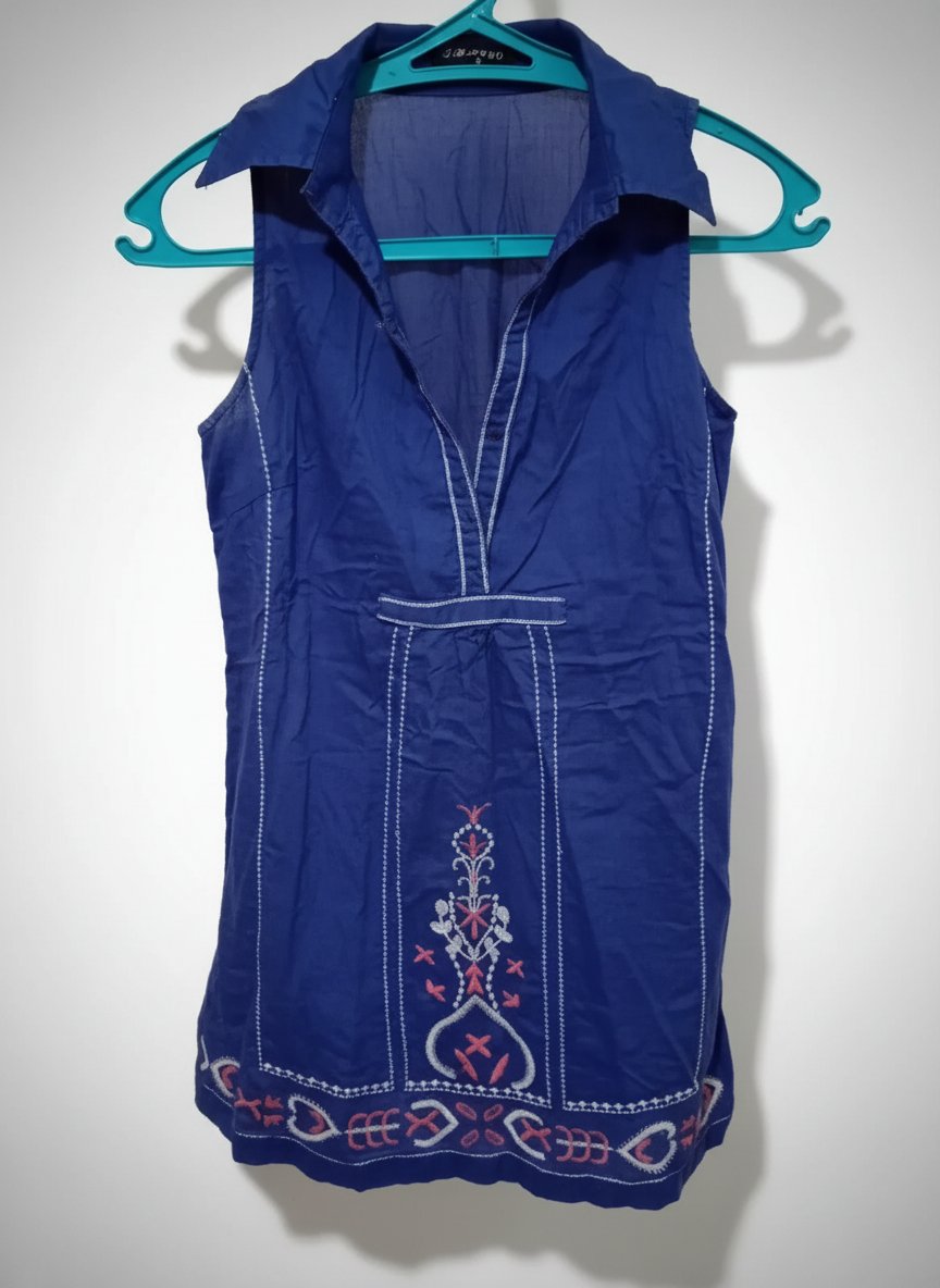 Robe bleu 