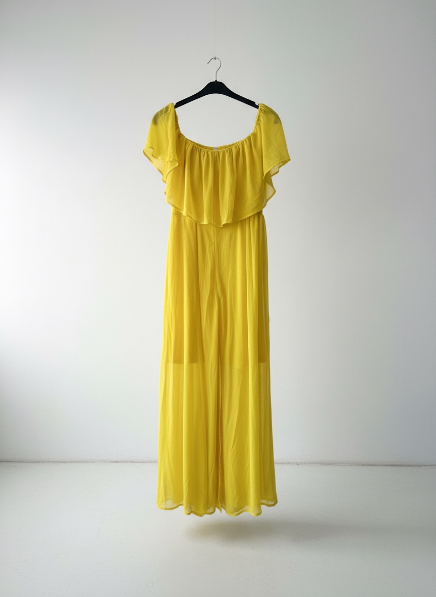Robe jaune 