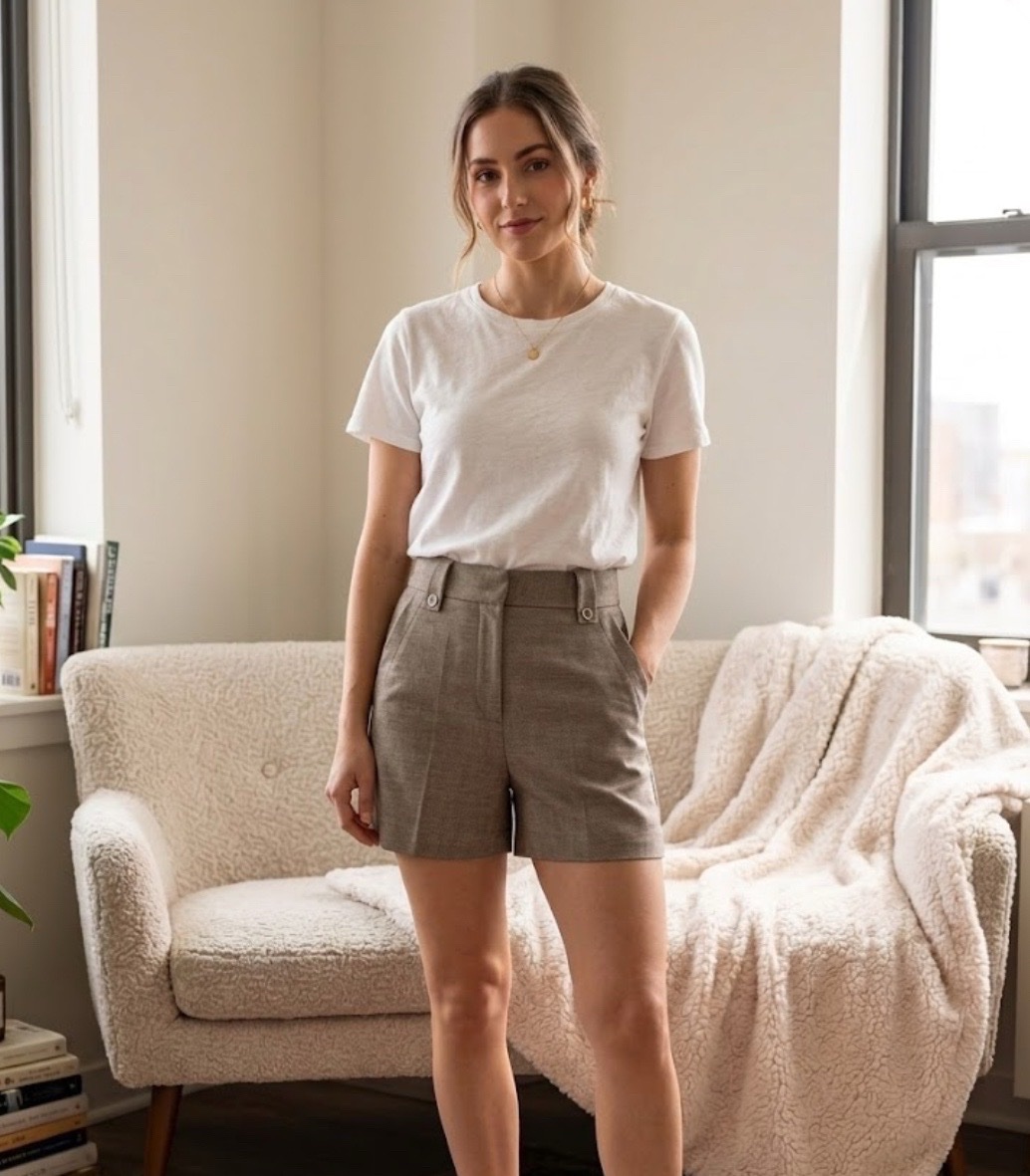 Short taille haute