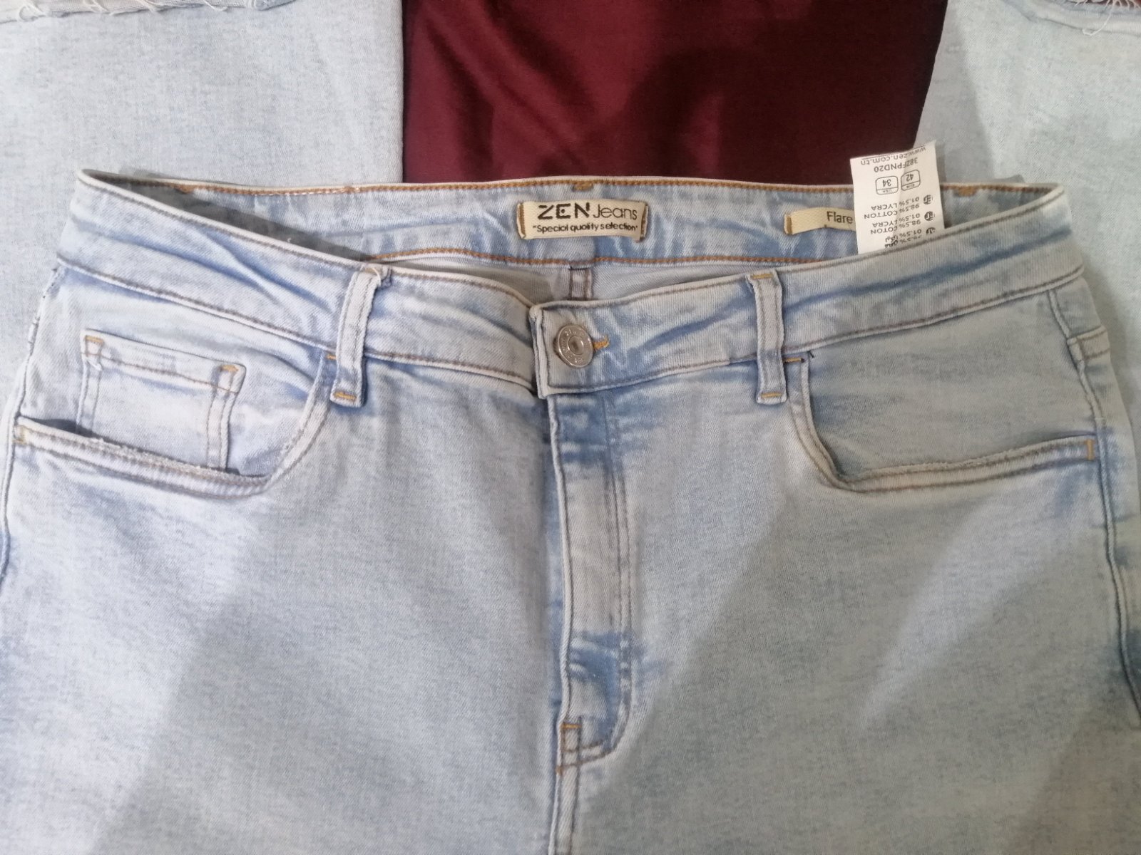 Jeans Lain bleu claire 