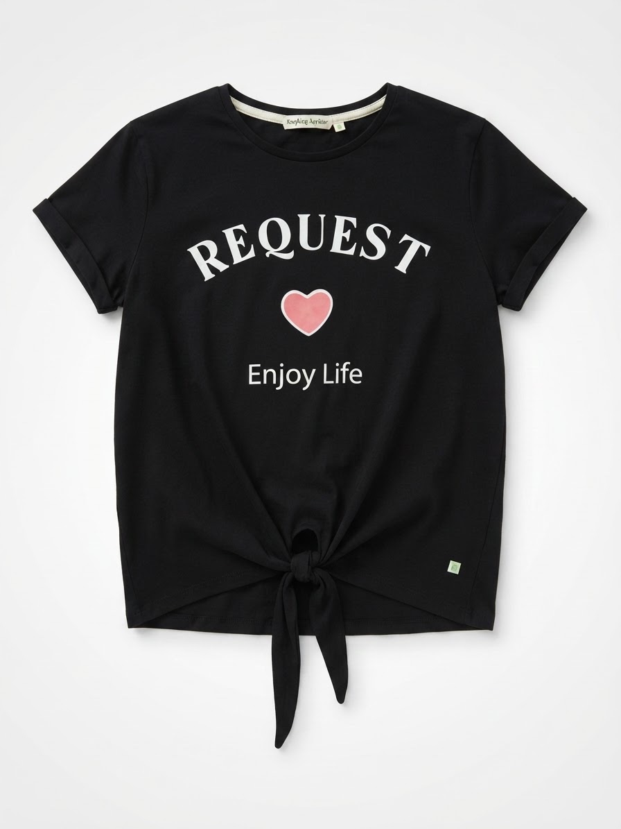 Un t-shirt noir 