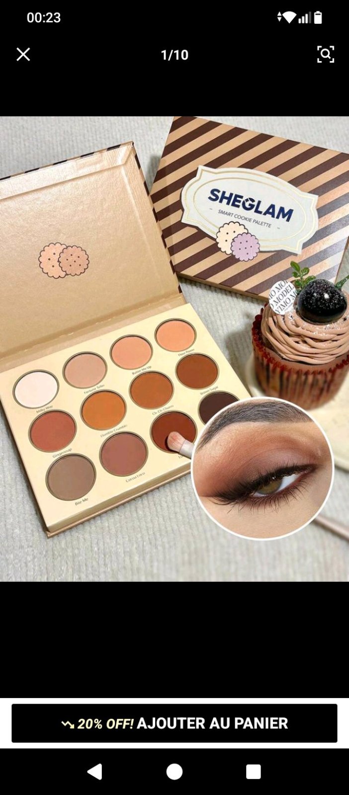 Palette Sheglam jamais utilisé 🍪