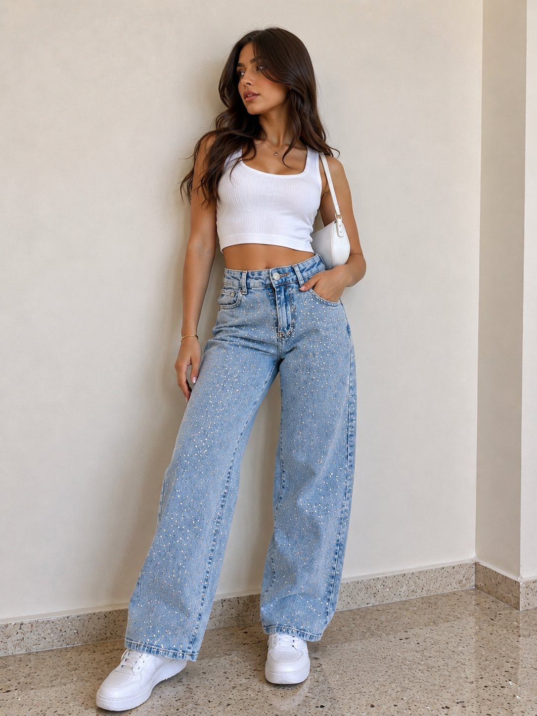 Pantalon bling bling 🩷