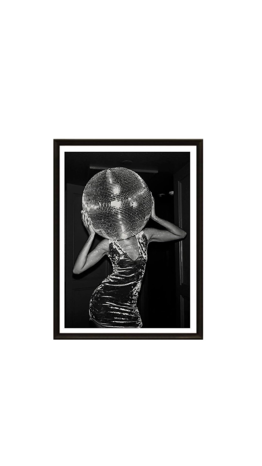Tableau disco girl 