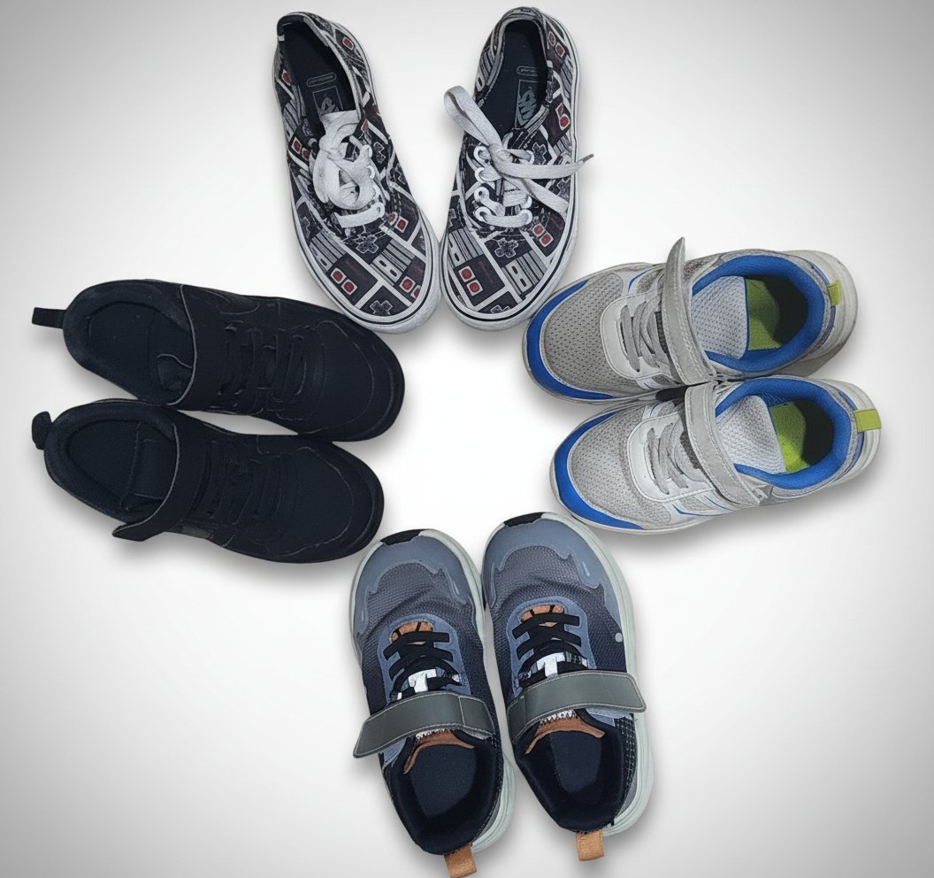 Lot de 4 baskets 
