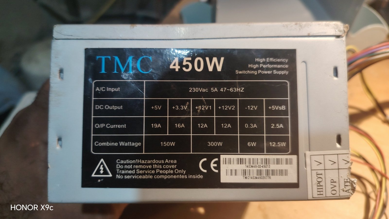 Bloc d'alimentation atx pour pc fixe