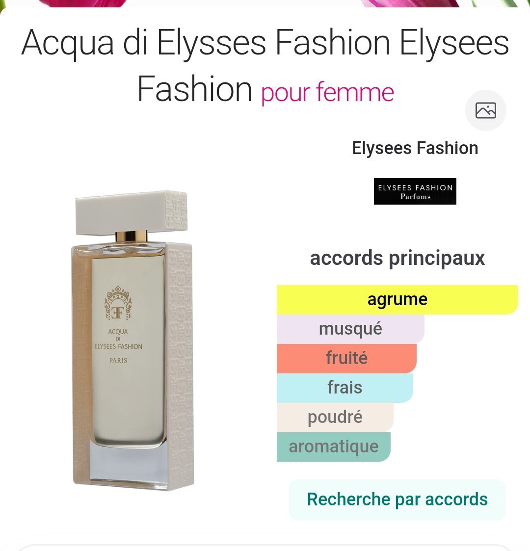 Eau de parfum ACQUA DI ELYSÉE FASHION
