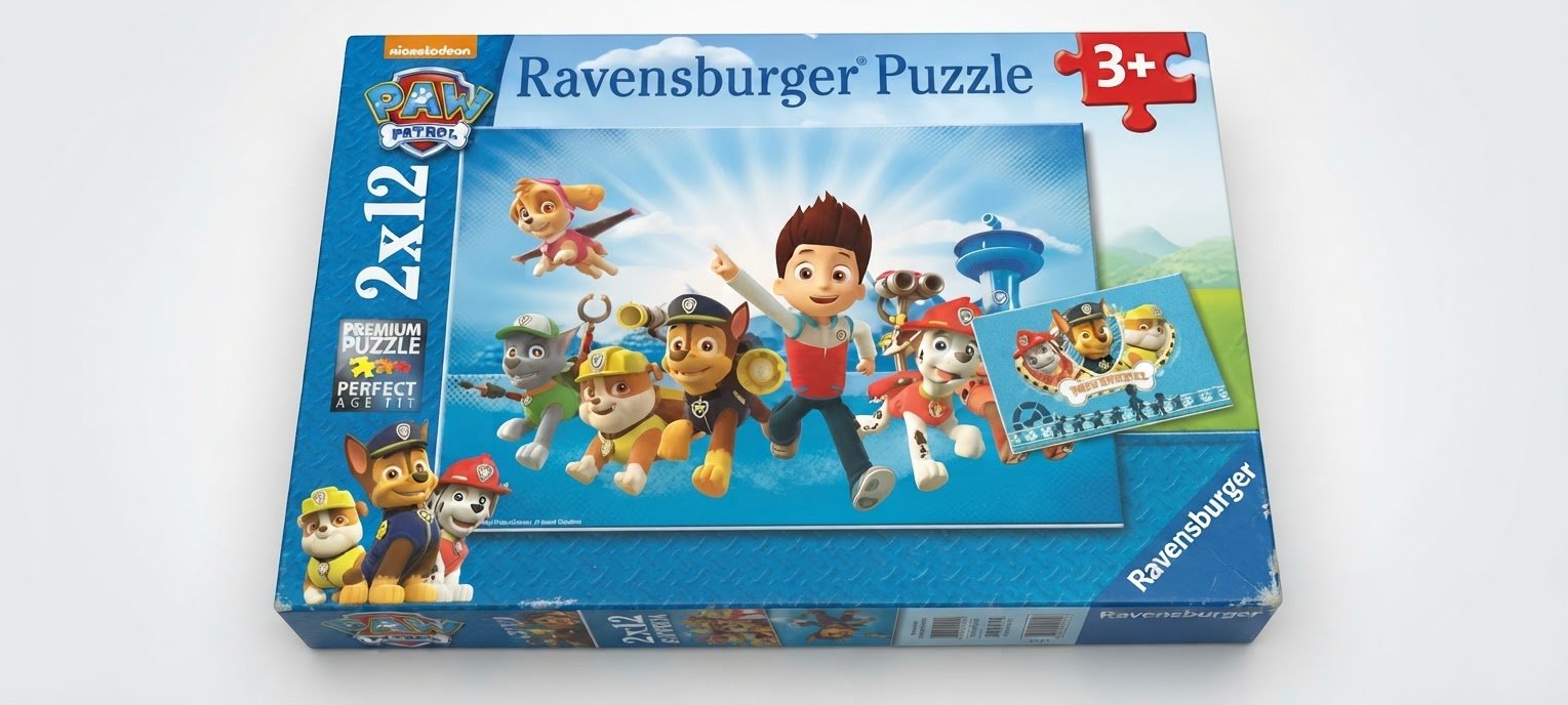 Puzzle paw patrol 3+