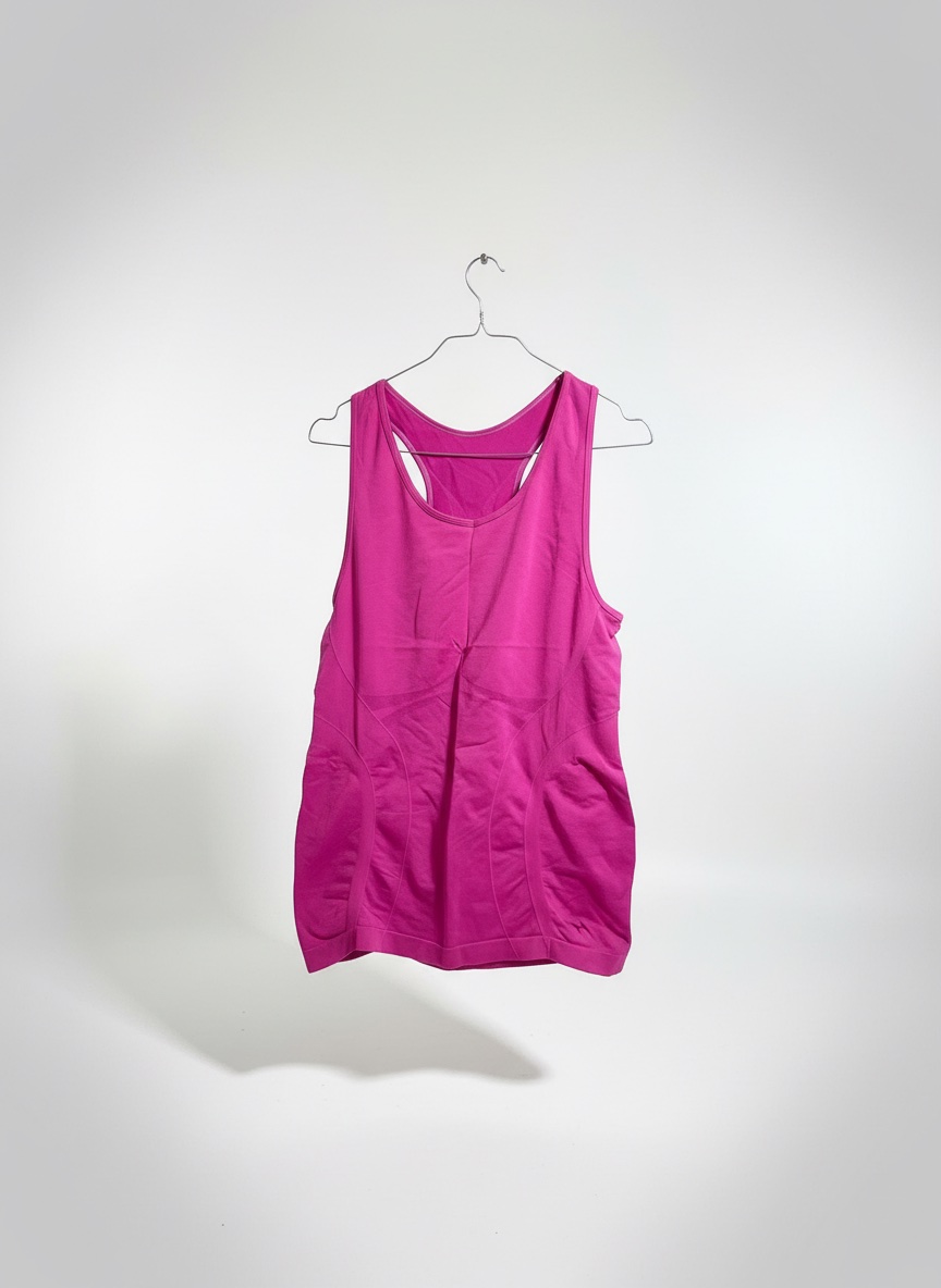 Pink Racerback Sports Tank Top