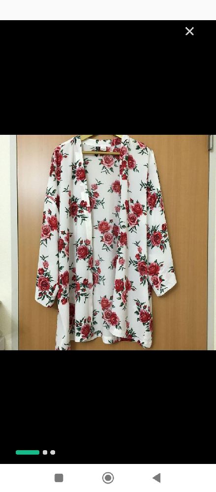 H&m kimono cardigan fleurie neuf sans étiquette 🌹🌹🌺🌹🌸♥️