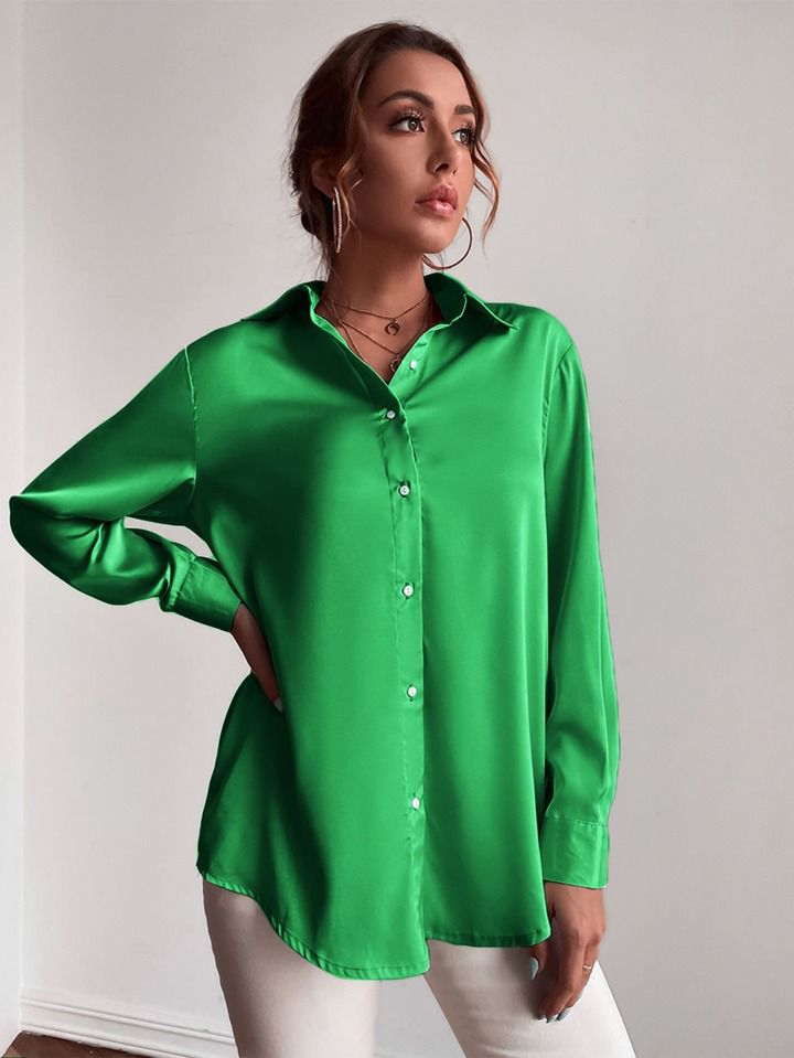 Chemise en soie taille M neuf 🌹🌹🌱💚💚🥀🥀 H&M