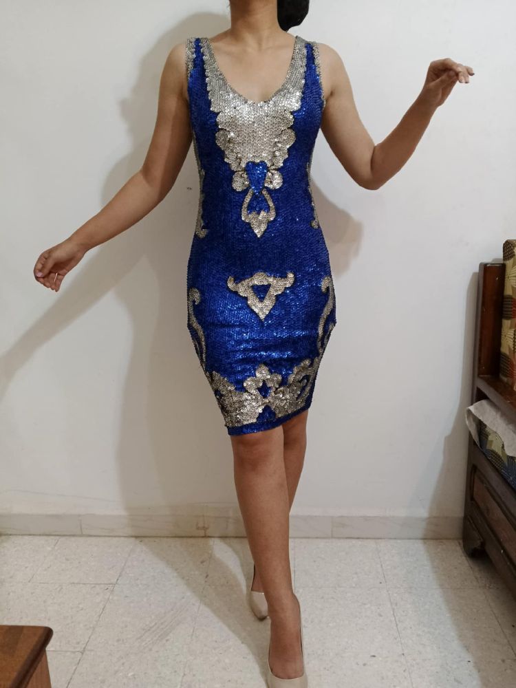 Robe b salkh taille s/xs mahlehaaa 😍😍😍😍💙💙💙