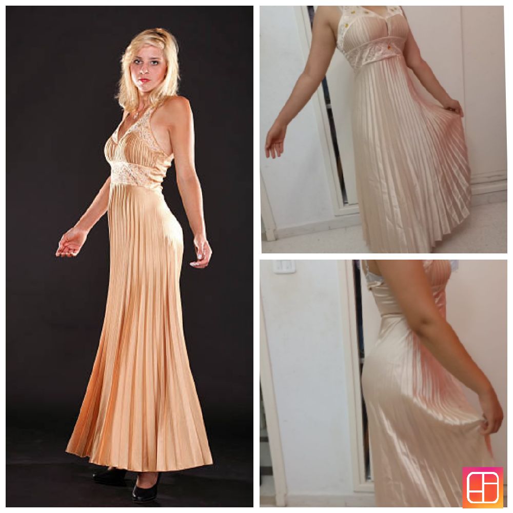 Robe soirée satin de soie 💗💗 importé yaserr mezyana 🤍