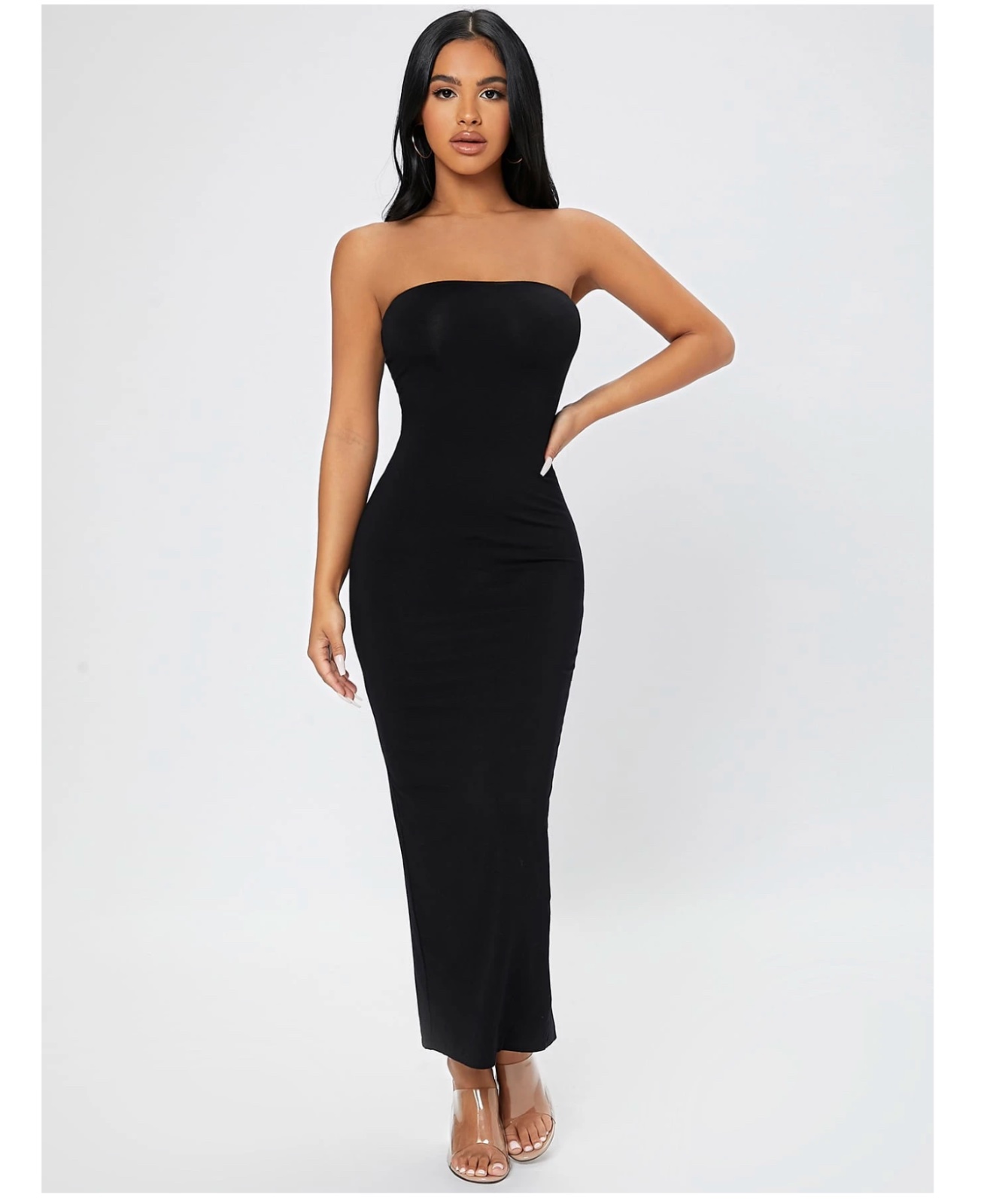 Robe tube noir 