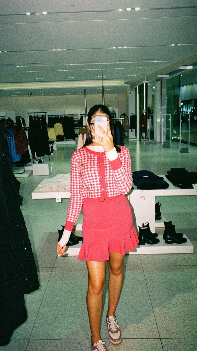 Jupe rose