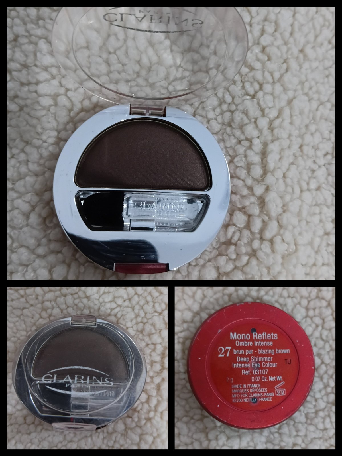 Eyeshadow marron foncé Clarins