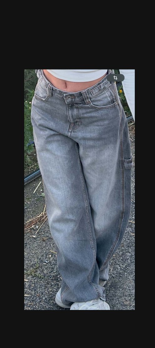 Pantalon Bershka gris