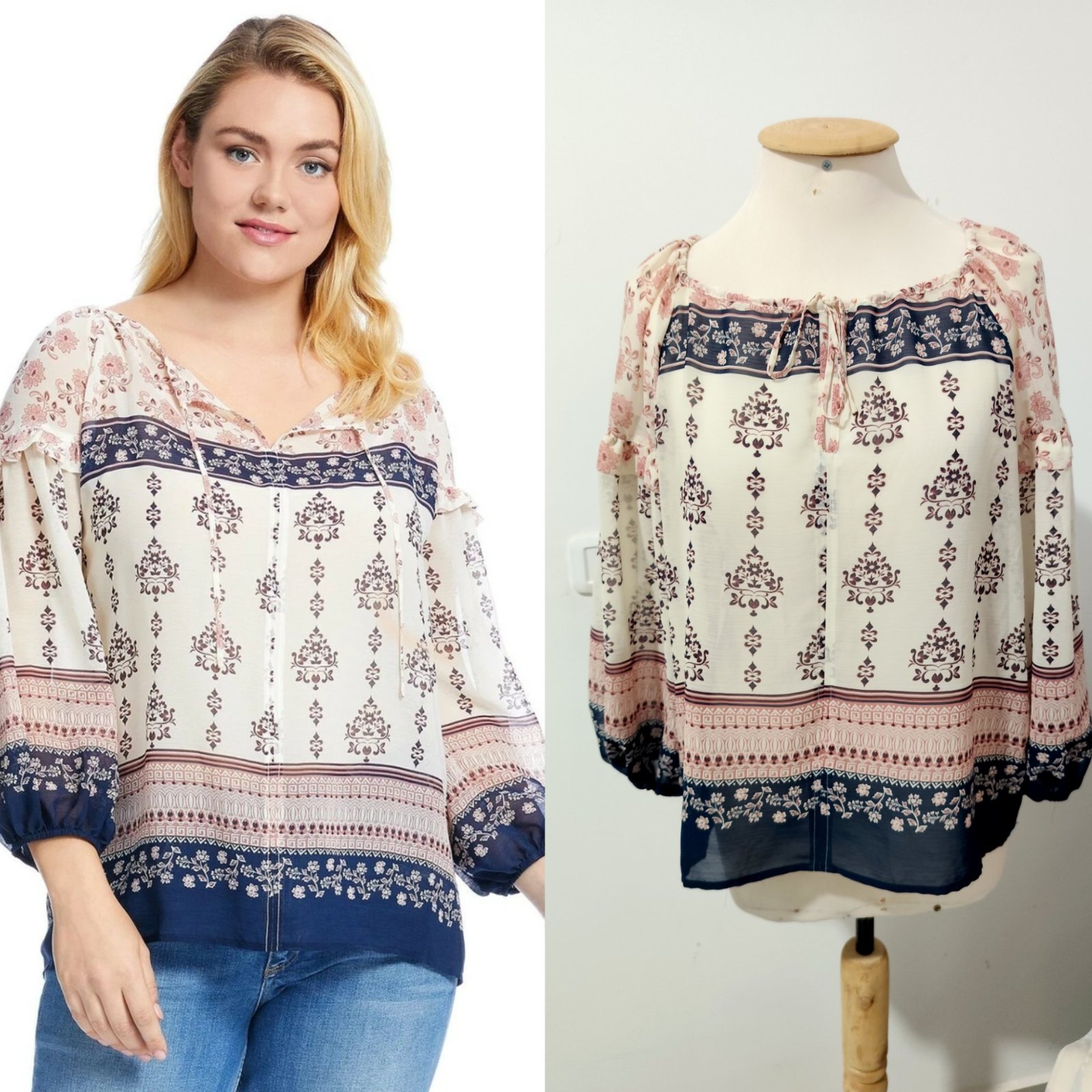 Chemisier vince camuto hyper chic top qualité 