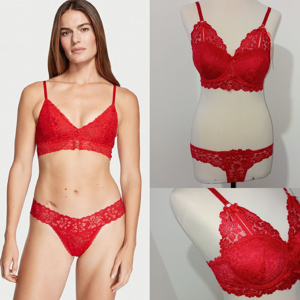Lingerie rouge sexy ❤️