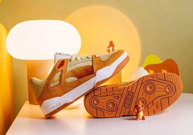 Puma Charmander 🧡 إصدار محدود ونادر جدًا – شبه مستحيل تلقاه في تونس 👟 المقاس 39 (Perfect Fit) 🔥 ستايل يخطف الأنظار وين ما تمشي 💎 حالة ممتازة – Clean & Fresh 🎮 Collaboration رسمي بين Puma & Pokémon 🚀 For Real Sneakerheads Only